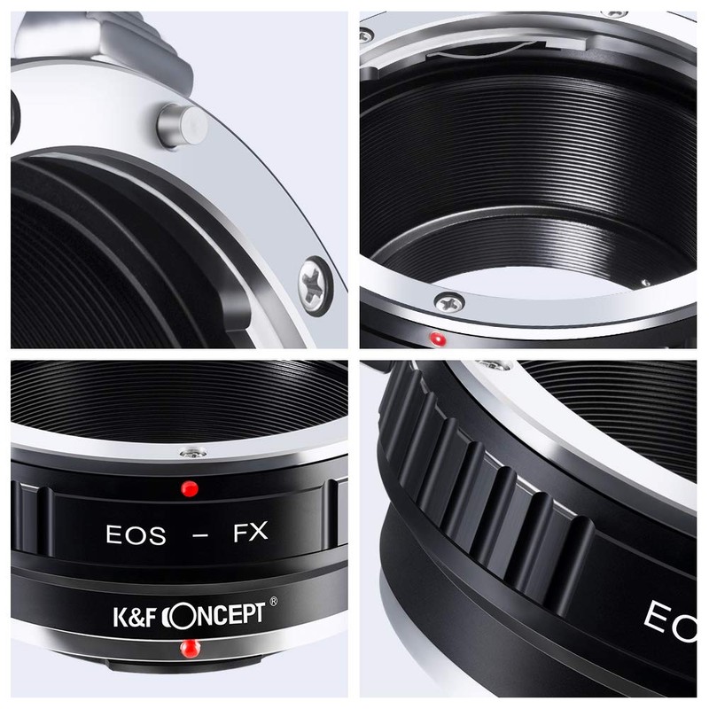 K&F Concept EOS EF/EFS-FX Fit Objektivadapter auf FujiFX Mount X-Pro1