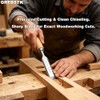 GREBSTK 4-Piece Ultra-Sharp Wood Chisel Set, CR-V Steel Beveled Blades