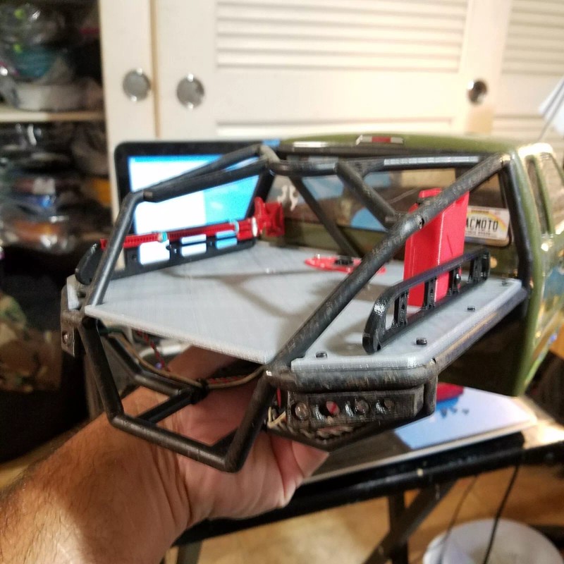 DNA Rear Flatbed & Rail System upgrade for Axial SCX10