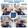 ZINGTERRA Cat Grooming Wrap,Anti-Escape Cat Wrap for Grooming,Self-Adherent Soft Cat