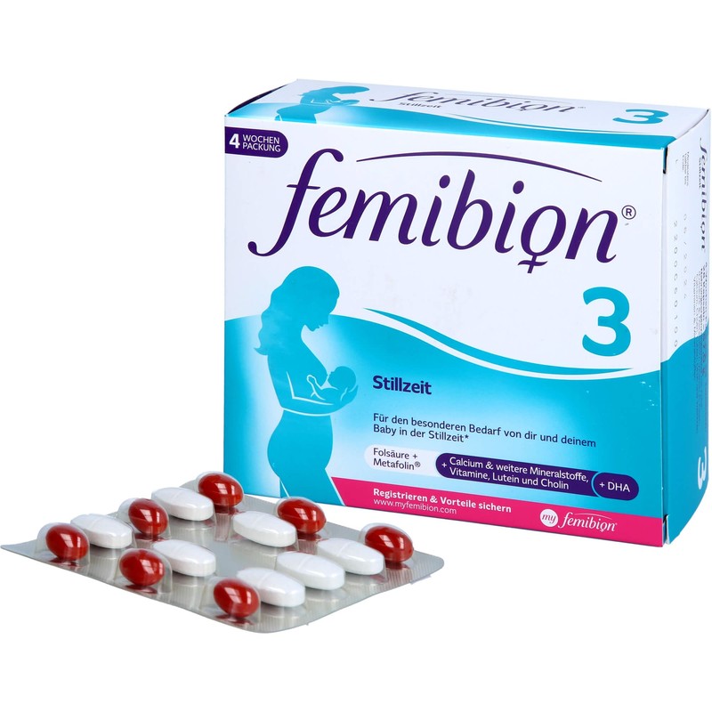 Femibion 3 Breastfeeding Tablets 4 Weeks Pack of 56