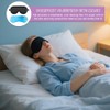 Cotton Sleep Eye Mask, Updated Blackout Design, Super Soft for