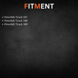 AUTO OCCASION Automotive HVAC A/C Heater Climate Control Module Panel Switch Compatible with Peterbilt Truck 337 348 389 Replace Q21-6119