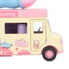 1:36 Magnetic Induction Alloy Die Cast Food Truck Kid Light