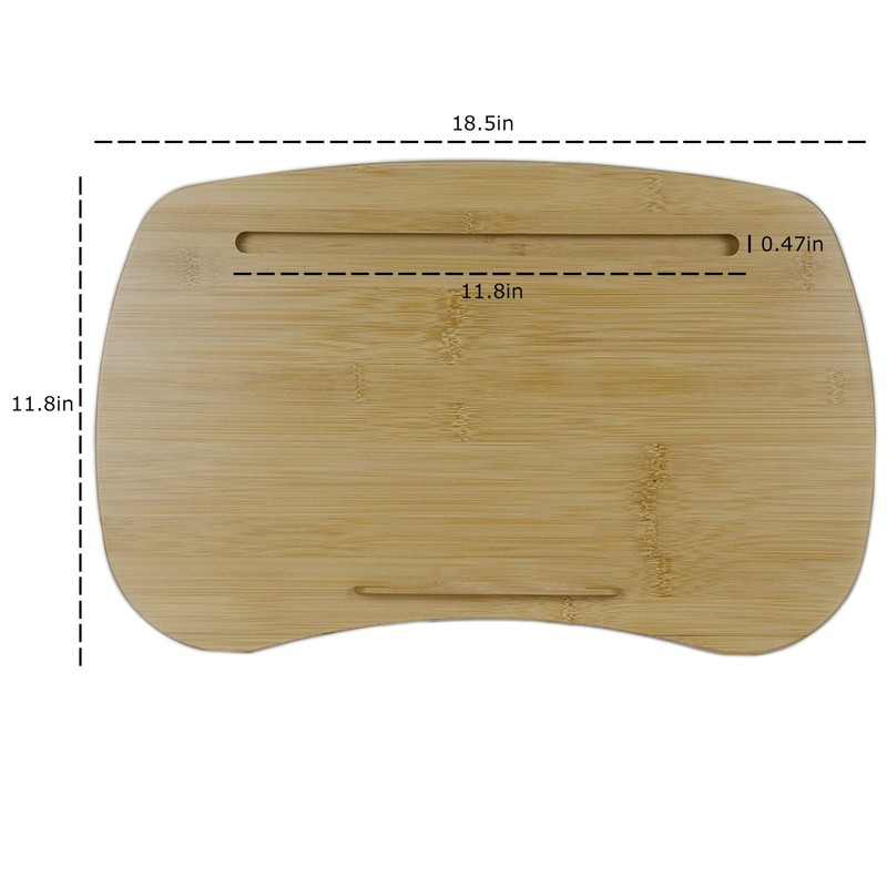 SANJIMO Lap Desk for Laptop with Cushion-Fits up to 17