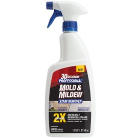 30 SECONDS 30 SECONDS Pro Mold and Mildew Stain Remover | Scrub Free | Brighter Results Instantly | Ready To Use | 32 Fl. Oz.