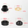 Bedalio RK-22MH Outside Faucet Repair Kit Metal Handle Compatible with