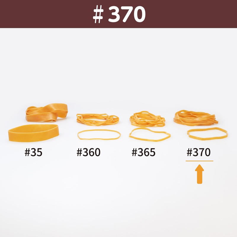 Rubber Band #370 < 1.8 oz (50 g) Transparent Bag