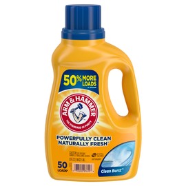 Arm & Hammer, Liquid Detergent Clean Burst, 50 Fl Oz