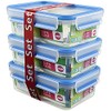 emsa Clip Close Food Storage Container, Set of 3, 1.0