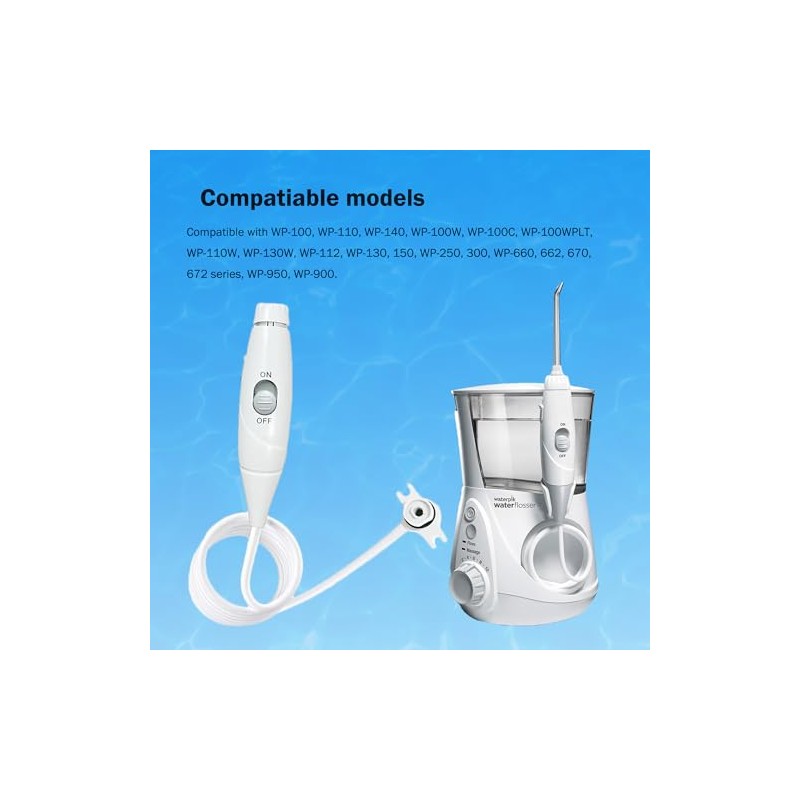 Oral Hygiene Accessories Replacement Hose and Handle Parts Compatible with