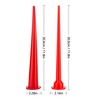 HAMUULL Two kinds of red long sausage glue nozzle caulking