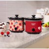 So Yummy by bella 2.0qt Twin Set Slow Cooker Red