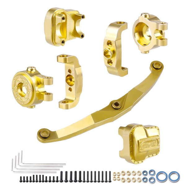 CrazyHobby Steering Knuckles Diff Covers Caster Blocks C-Hubs & Steering