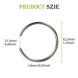 Front Axle Carrier Snap Ring C Clip for Dodge Ram 1500 2012-2017,Replaces 68146592AA,Circlip Retainer Rings Set (2PCS)