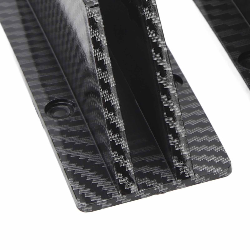 4PCS Car Rear Lower Spoiler Sporty Universal Rear Bumper Chassis