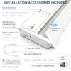 Parmida LED Technologies LED Swivel Under Cabinet Lighting, Hardwired or