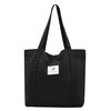 TeeYee Women's Fabric Bags Tote Bag Plain Shoulder Bag Lightweight