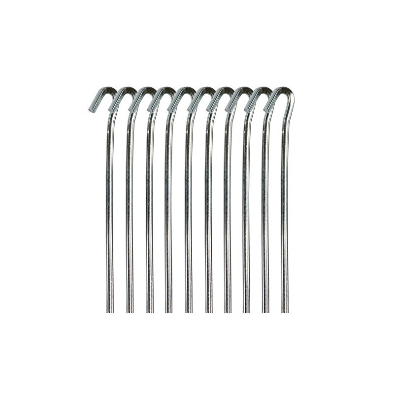 20 x Heavy Duty Tent Pegs 5mm x 230mm 9"
