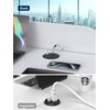 Desktop Power Grommet Outlet PD 20W Fast Charging USB-C,Tamper-Resistant Design