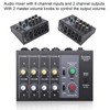 Audio Mixer 110-240V 8 Channel Input Mono Stereo Sound Mixing