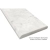 Tenedos Carrara Marble Doorway Floor Threshold (Marble Saddle) - Polished