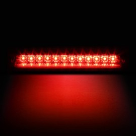 High Mount 3rd Stop Light Compatible with 02-10 Ford Explorer 08-11 Mercury Mariner, Ford Escape, Mercury Mountaineer Third Center Cargo Reverse Rear LED Brake Light Bar Taillight (Smoke)