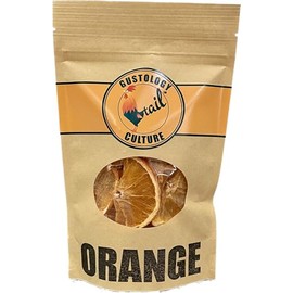 Gustology Premium Dehydrated Orange Slices | Elevated Cocktail Garnish | Dried Orange Wheels | Natural Fruit | Hand Crafted Dehydrated Fruit Garnish