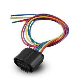 QAGGUM Mass Air Flow Sensor Female Connector Plug Pigtail Harness Fit for Toyota Lexus Mazda Subaru Chevy GMC Isuzu Pontiac 4Runner HS250h T6500 2004-2021