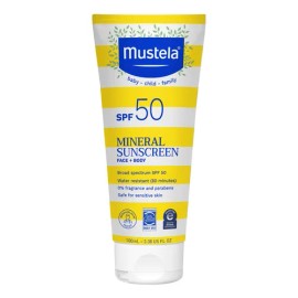 Protector Solar Mineral Spf 50 Para Bebés Y Niños 100 Ml