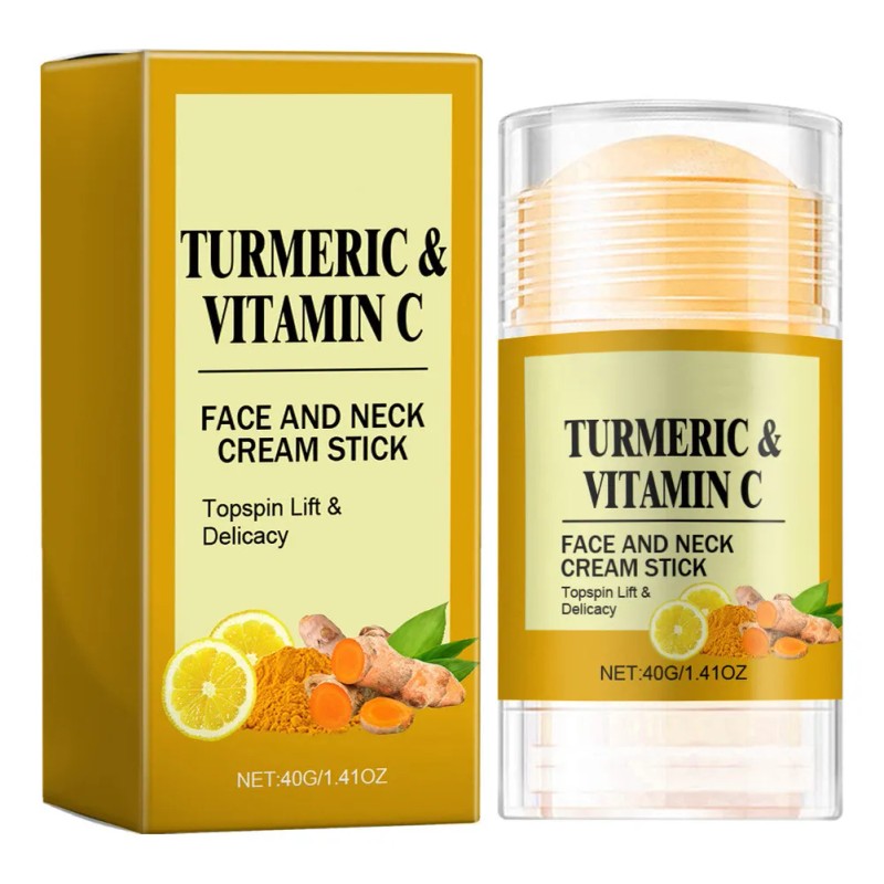 .. Crema En Barra For Rostro Y Cuello Con Cúrcuma