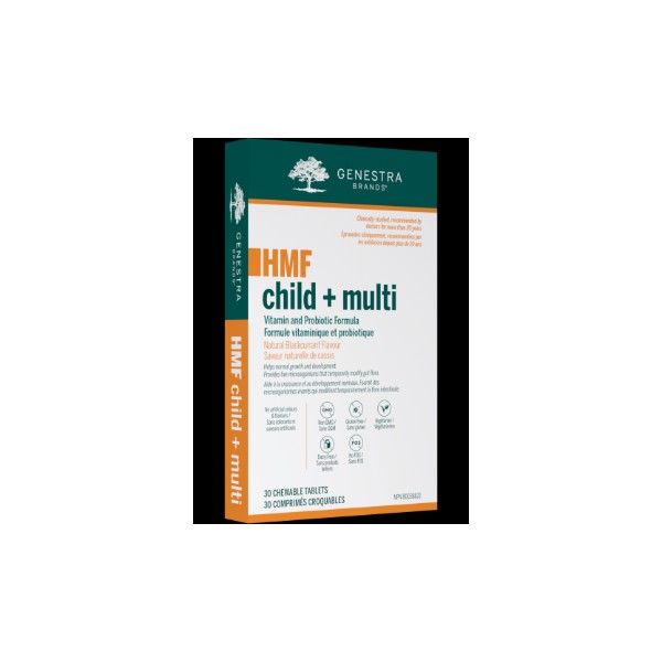 Genestra HMF Child + Multi (Black Currant) - 30 Chew Tabs