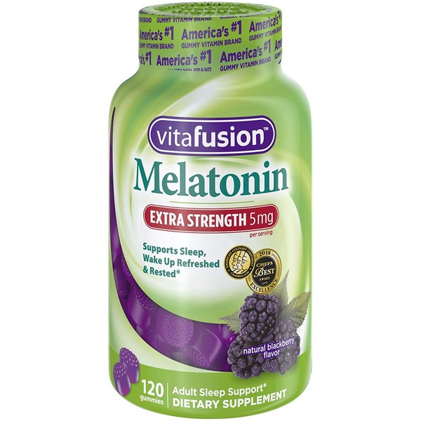 Extra Strength Melatonin 5mg, 120 Count (4 Bottles)