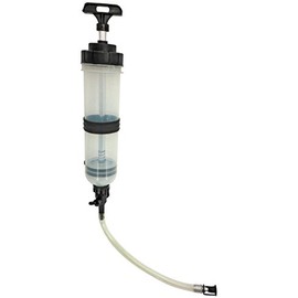 Lumax LX-1389 Gold/Silver Fluid Extractor/Dispenser (50 oz. 1.5L Capacity). Simple Syringe-Action to Quickly and Cleanly Extract or Dispense Fluids into or Out of Small Reservoirs.