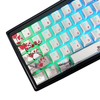 JSJT Shine Through Keycaps-Japanese Keycaps 129 teclas Plum Blossom juego