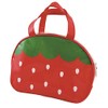 Ken Onishi GDI-1200 Primal Designs Vinyl Boston Bag, Strawberry, Red,