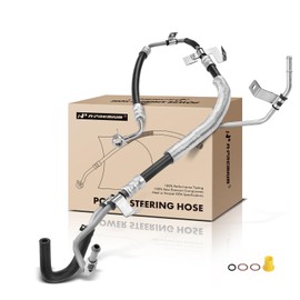A-Premium Power Steering Pressure & Return Hoses Line Assembly Compatible with Toyota Sienna 2003-2006, 3.0L FWD, with O-ring & Washer, Pump to Rack/Gear to Reservoir/Cooler