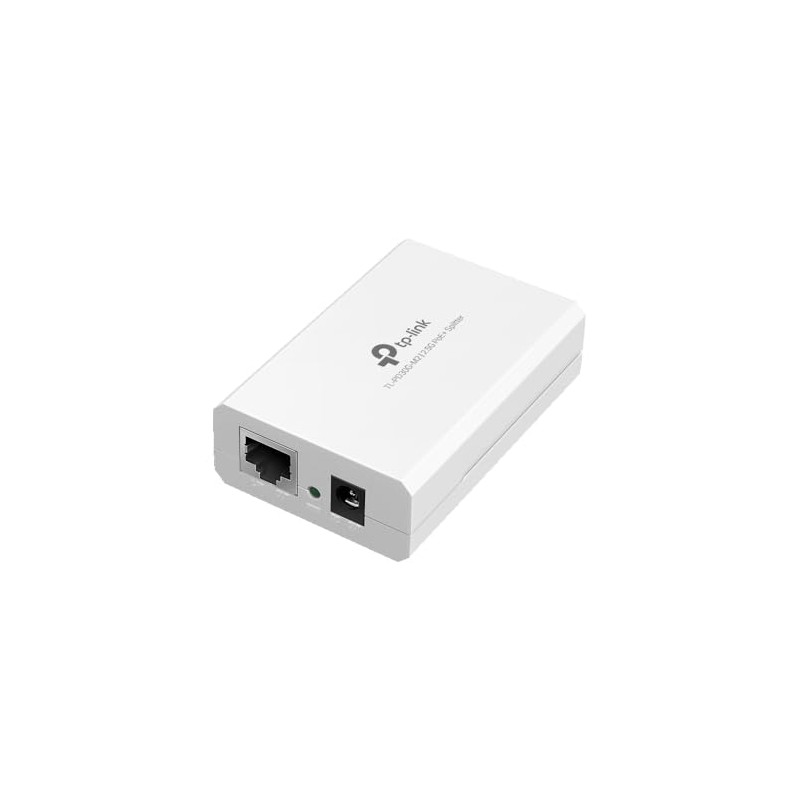 TP-Link 2.5G PoE+ Splitter, IEEE 802.3af/at Compliant, 2.5Gbps, Selectable Power