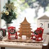 Christmas in Heaven Decoration Christmas Memorial Rocking Chair Ornament Save