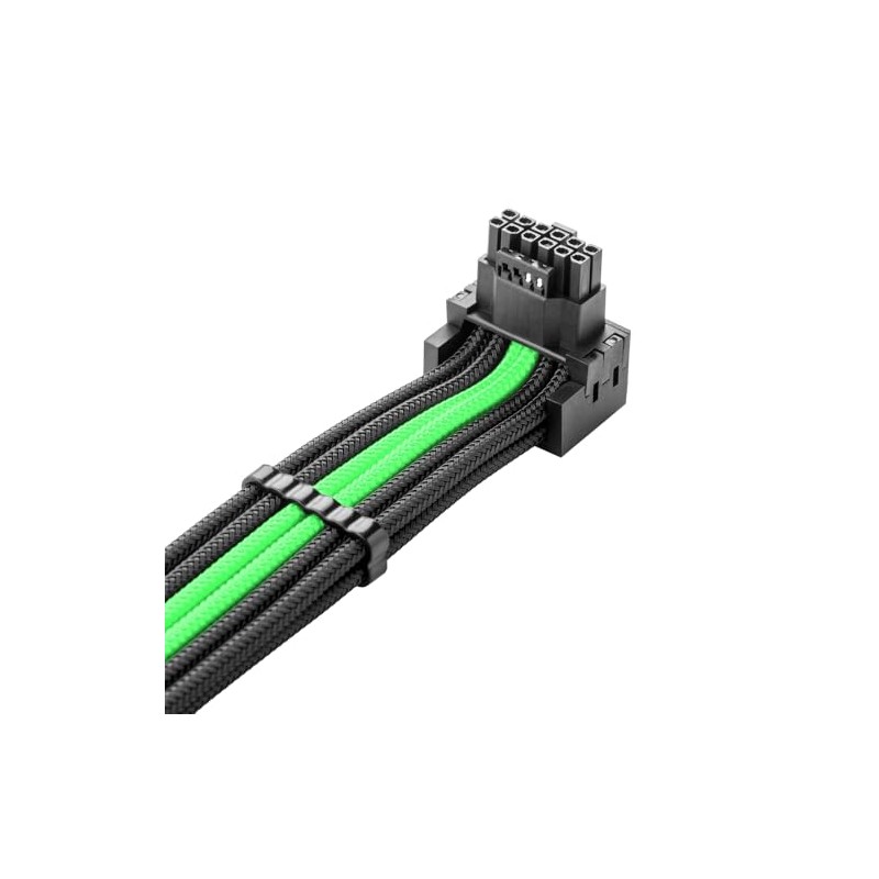 CableMod RT-Series Pro ModMesh Sleeved 12V-2x6 12VHPWR 90° StealthSense PCI-e