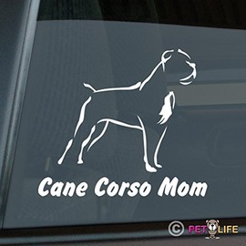 Cane Corso Mom Sticker Vinyl Auto Window v2