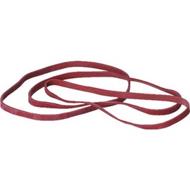 5 Star 822485 Elastic Bands 500 g 100 x 5 mm Red