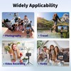 Mini Tripod for Camera, 24.61"/62.5cm Tripod Selfie Stick with 5