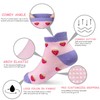 GRPSKCOS Toddler Socks with Grip 12 Paris Toddler Ankle Socks