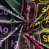 Uokiuki Blacklight Tapestry Periodic Table of Elements UV Reactive Chemistry