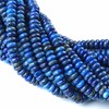 2x4MM 150PCS Lapis Lazuli Tube Rondelle Abacus Disk Spacer Loose