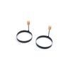 Fox Run 5206 Non-Stick Egg Ring with Folding Handle, Set