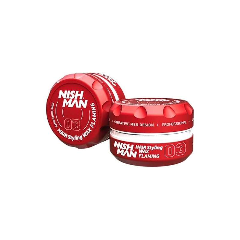 Nishman Serie Hair Styling (03 Flaming AQUA WAX, 150 ml)