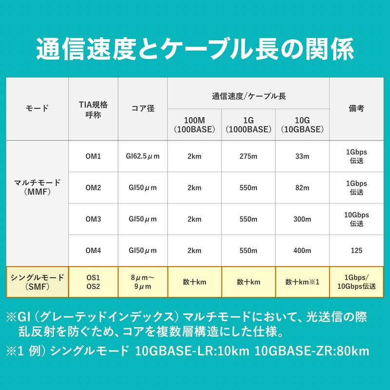 Sanwa Supply HKB-LCLC1-20N Eyeglass Type Fiber Cable (Single 8.6μm, LC