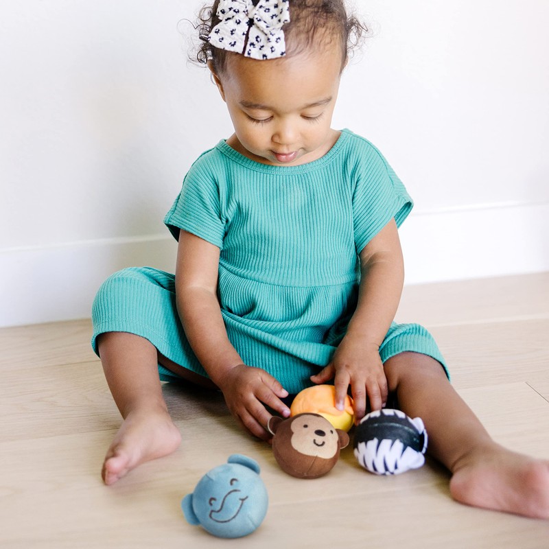 Melissa & Doug Rollables Safari and Farm Friends Infant and